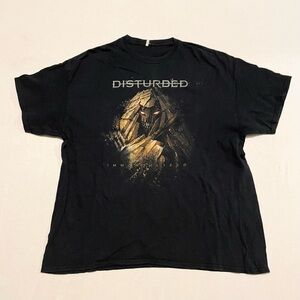 Disturbed Immortalized Tour 2016 Tshirt Black Tee Shirt Missing Size
